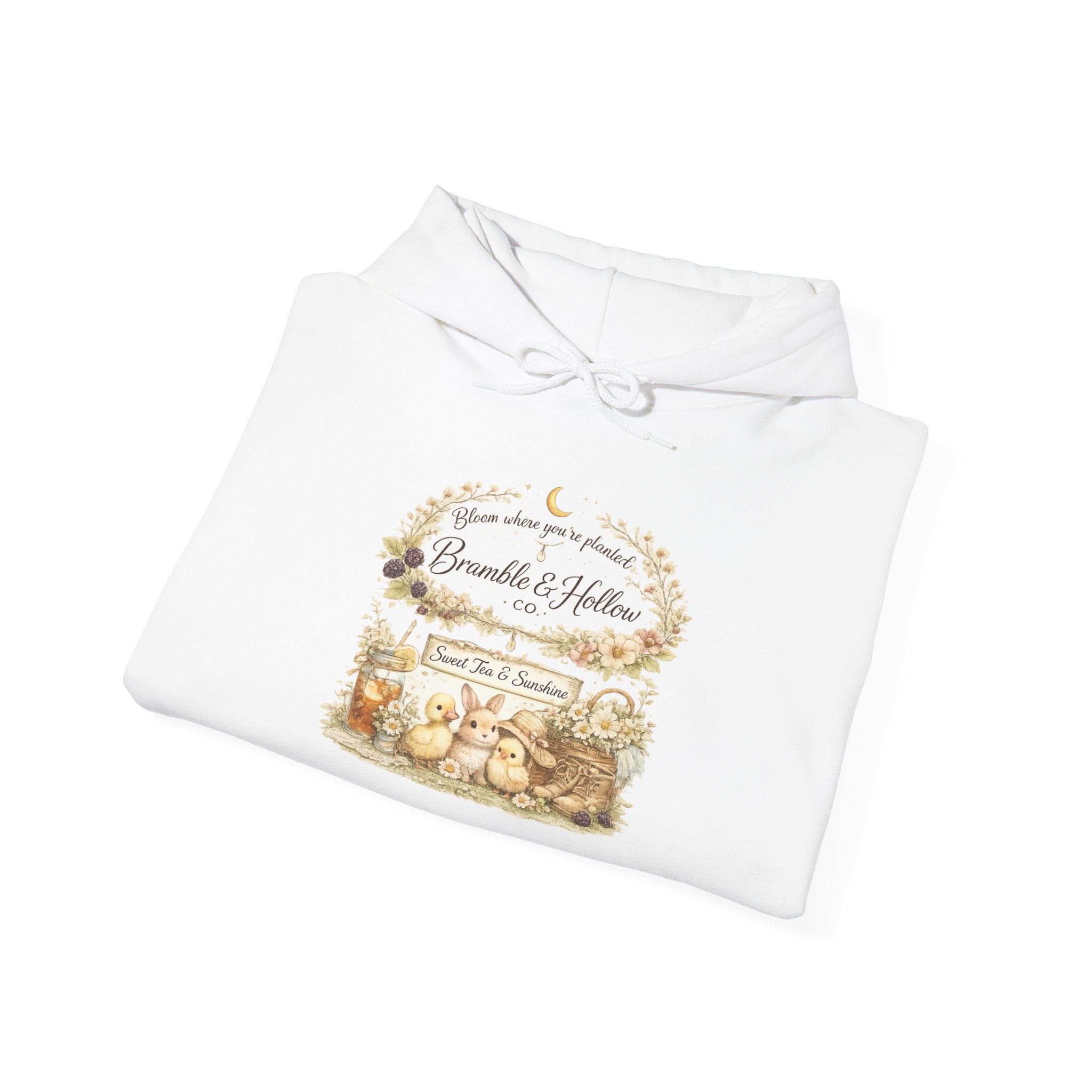 Vintage Fall Wedding Hoodie — 'Brandon & Autumn' Personalized Harvest Design