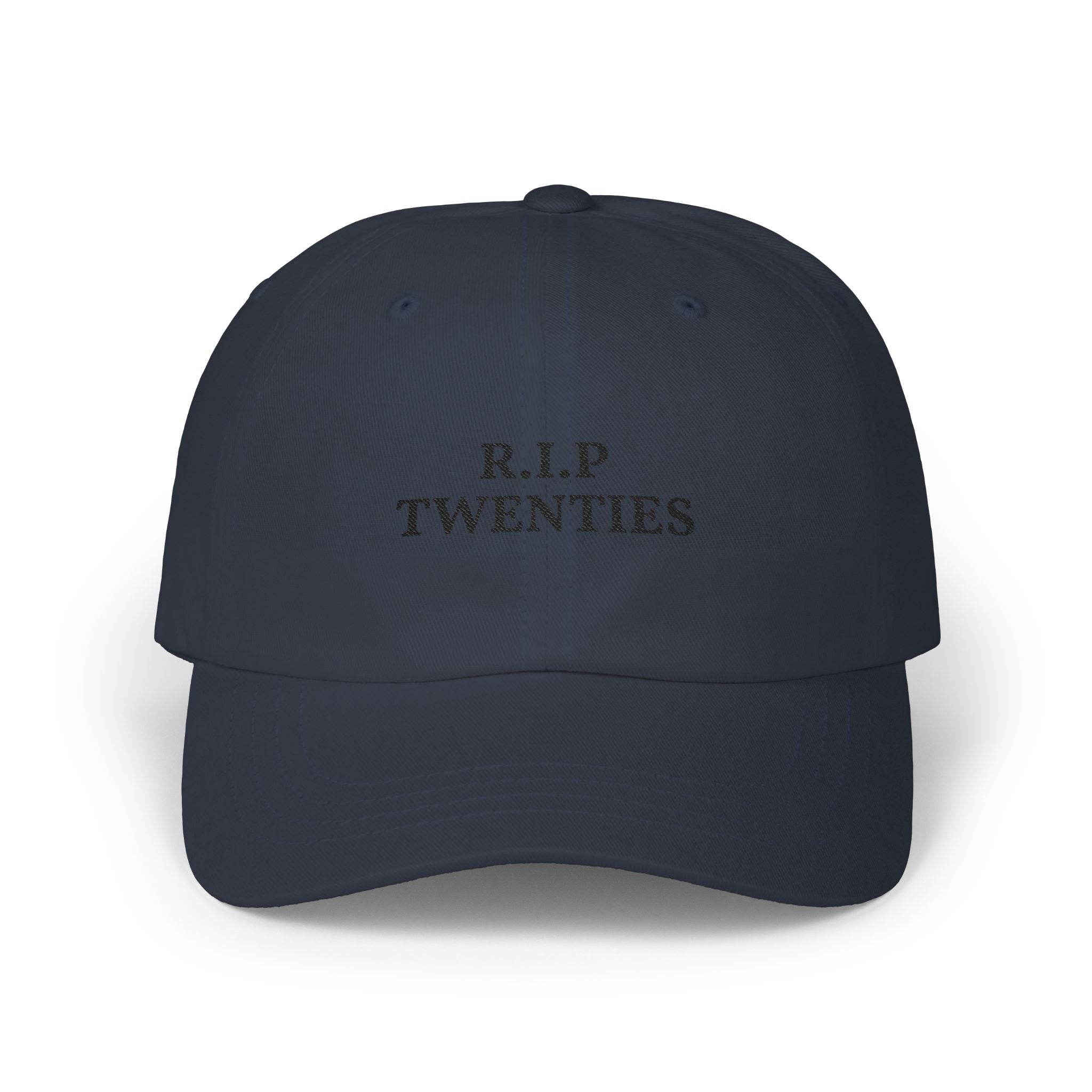 R.I.P. Twenties Dad Cap – Funny Nostalgic Adjustable Baseball Hat