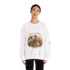 Storytime Crewneck Sweatshirt – "Rooted in Story" Literary Farm Animal Graphic