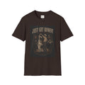 Just Get Rowdy / Raise Hell Graphic T-Shirt — Vintage Cowboy Western Party Tee