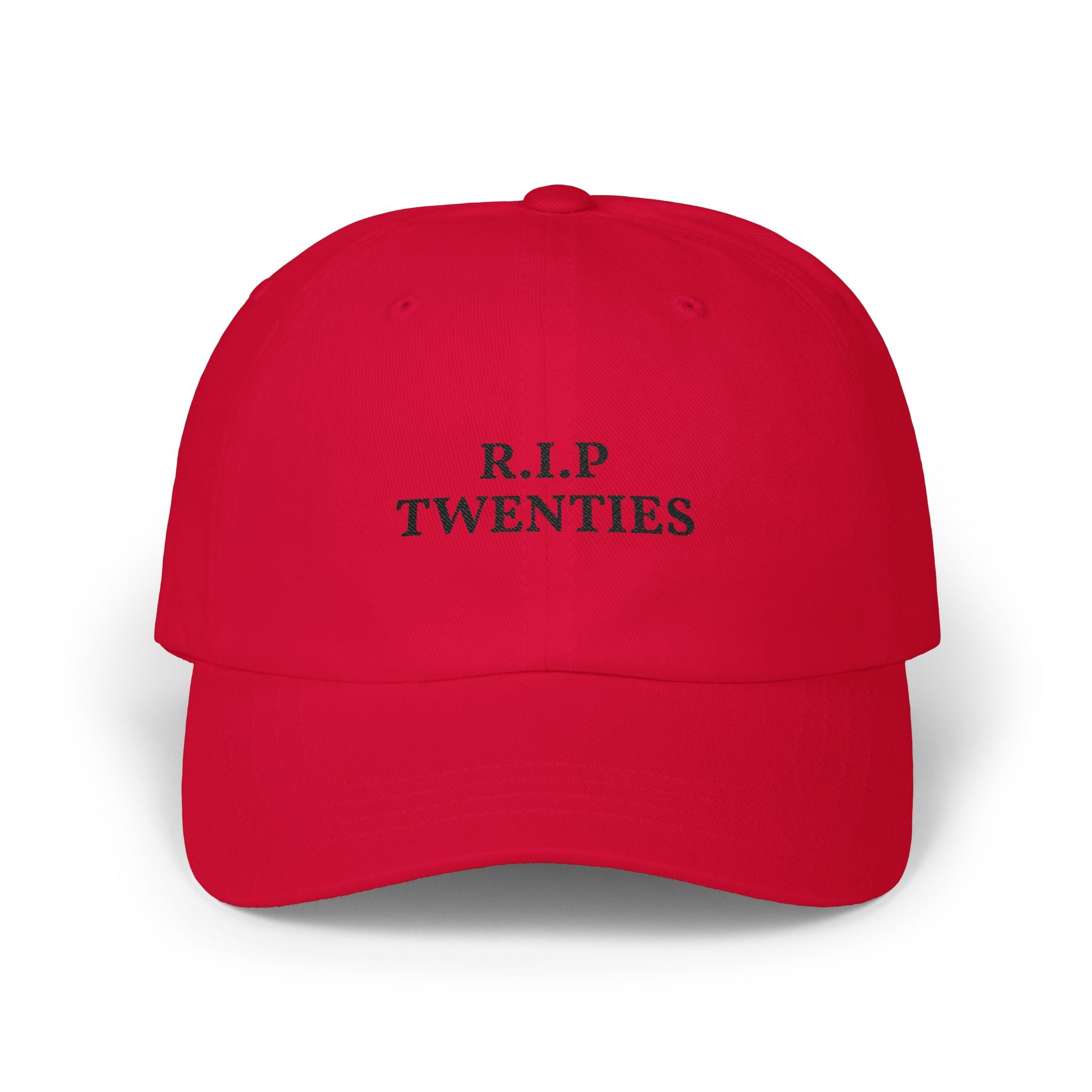 R.I.P. Twenties Dad Cap – Funny Nostalgic Adjustable Baseball Hat