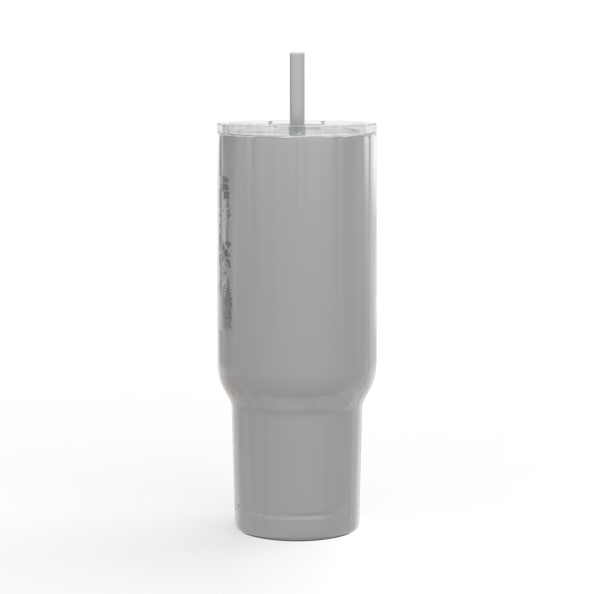 40oz Engraved Insulated Tumbler with Lid — Bramble & Bellflower Botanical Design