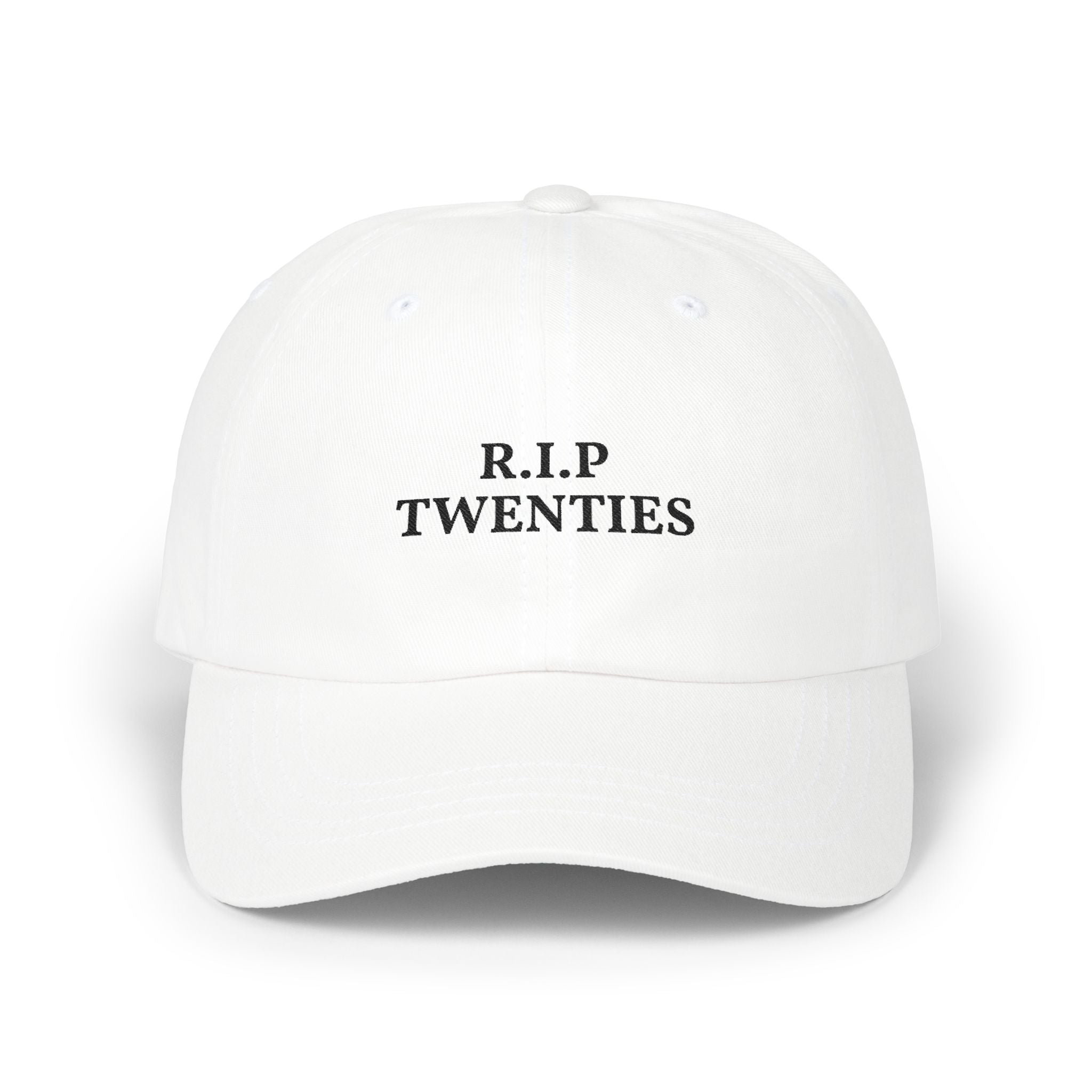 R.I.P. Twenties Dad Cap – Funny Nostalgic Adjustable Baseball Hat