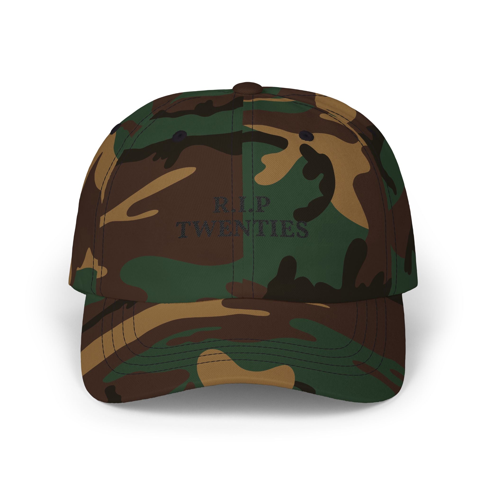 R.I.P. Twenties Dad Cap – Funny Nostalgic Adjustable Baseball Hat